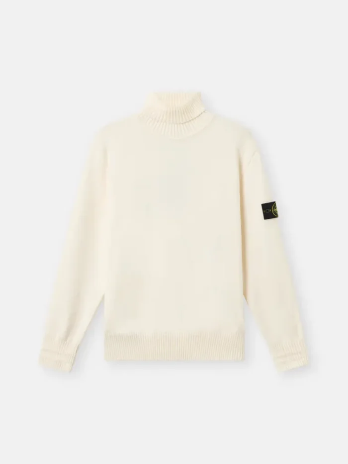 Stone Island Natural White Sweater