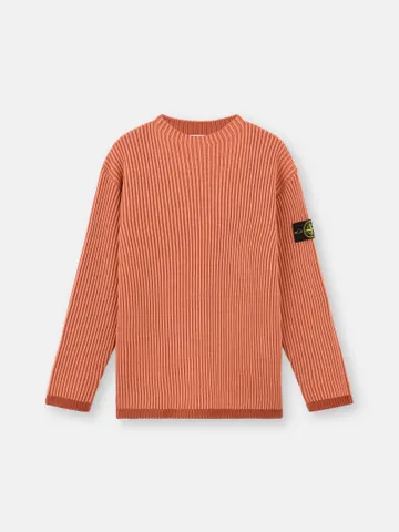 Stone Island Orange Sweater