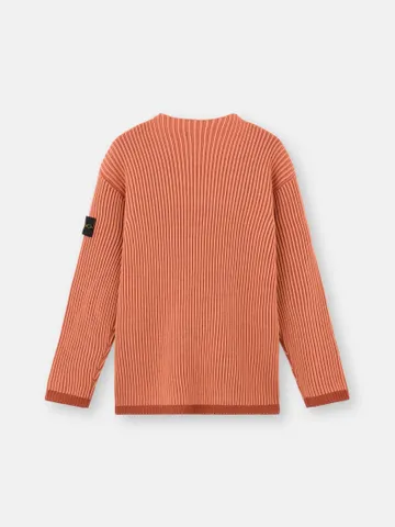 Stone Island Orange Sweater