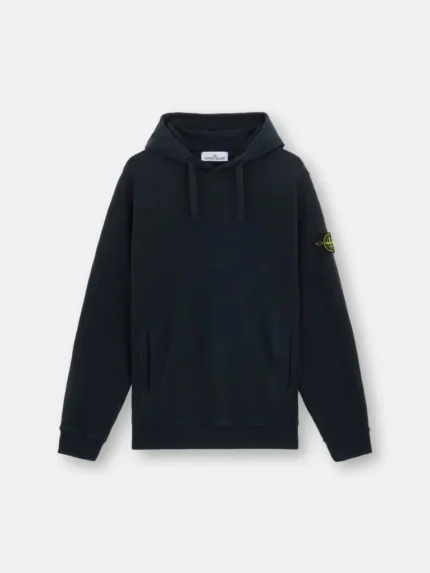 Navy Blue Stone Island Hoodie