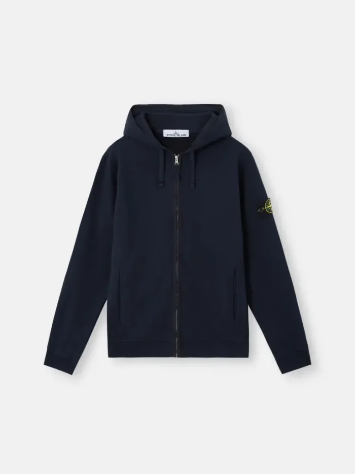 Stone Island Navy Blue Hoodie