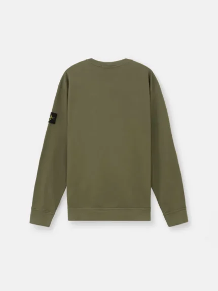 Stone Island Musk Green Sweatshirt