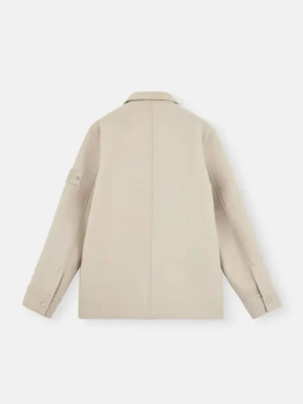 Beige Stone Island Jacket