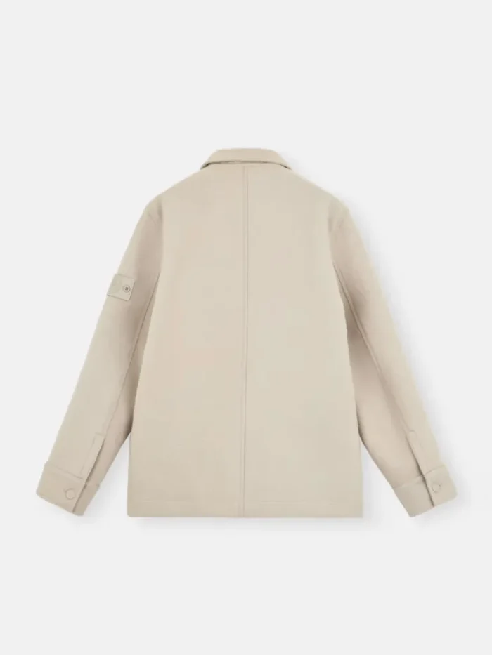 Beige Stone Island Jacket