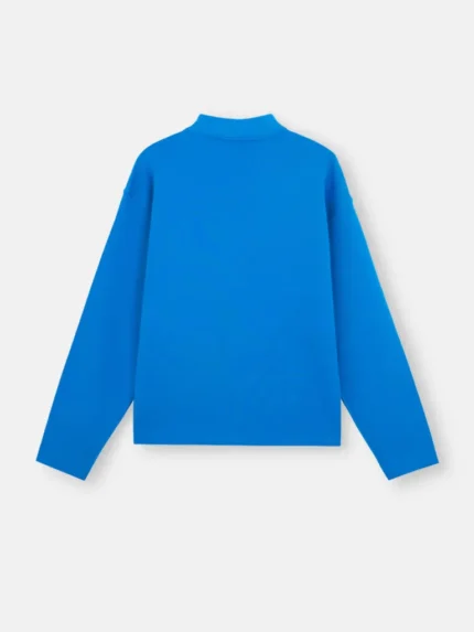 Bright Blue Stone Island Sweatshirt