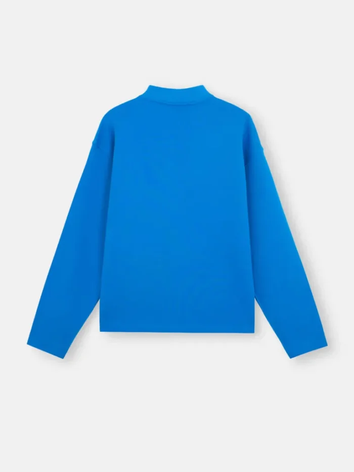 Bright Blue Stone Island Sweatshirt