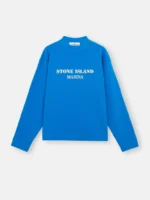 Bright Blue Stone Island Sweatshirt