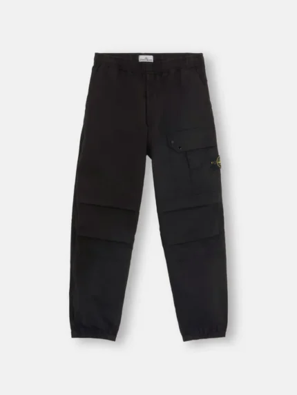 Stone Island Jogger Black Cargo Pants