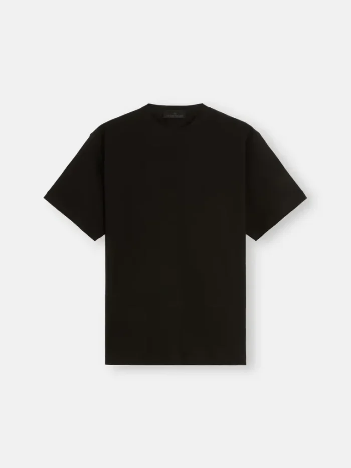 Stone Island Logo Black T-Shirt