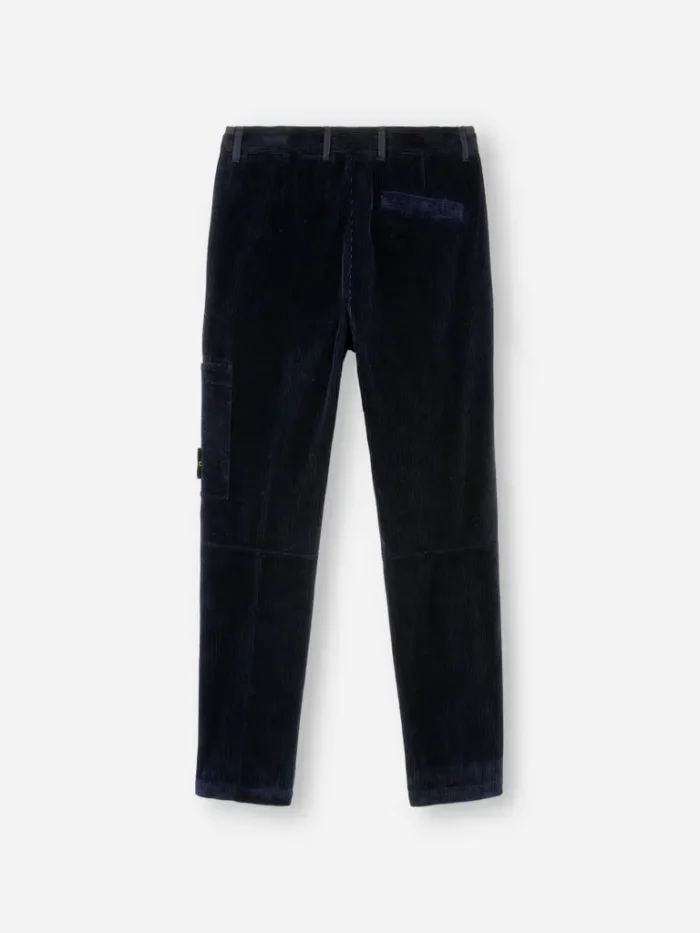 Stone Island Logo Blue Cargo pants