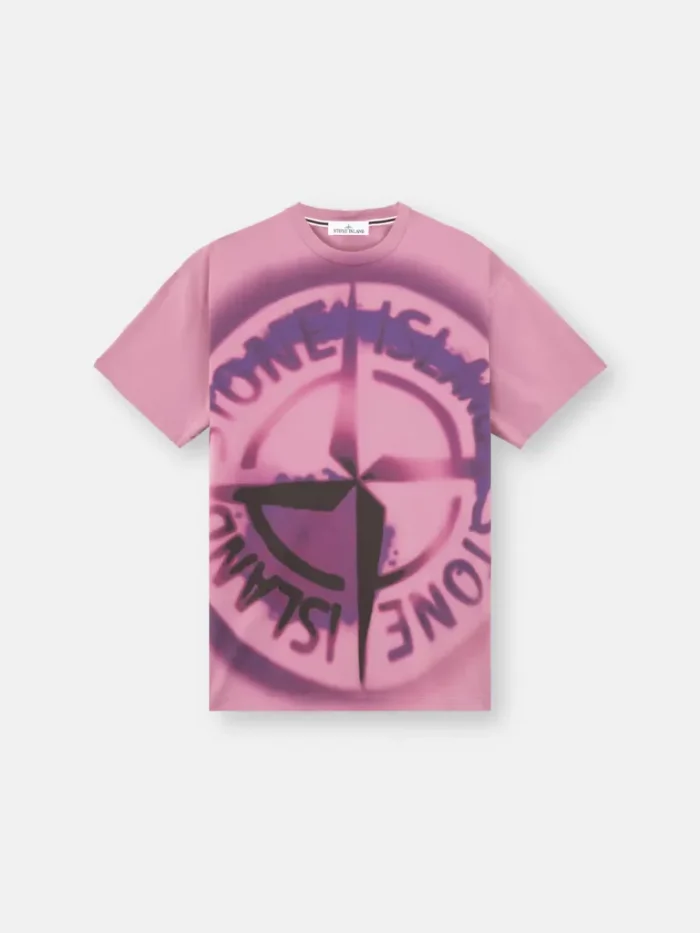 Stone Island Logo Gradient T-shirt