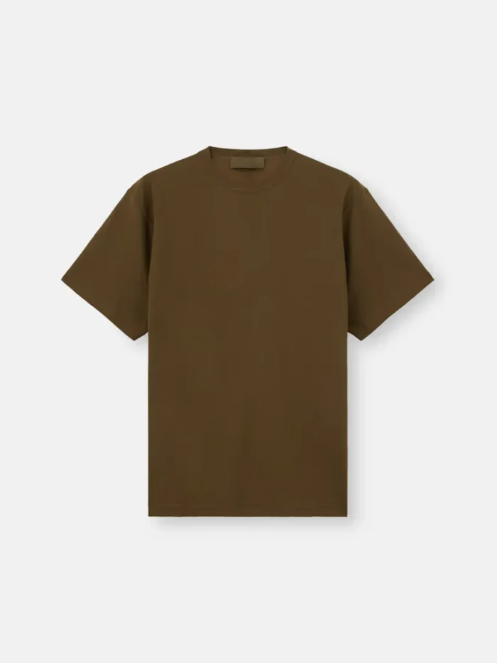 Stone Island Logo Mercerized Cotton T-shirt