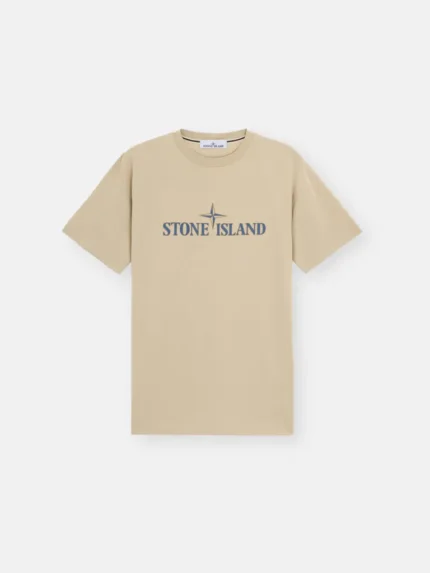 Stone Island Logo Off White T-shirt