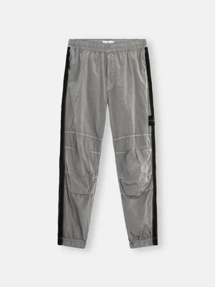 Stone Island Nylon Jogger Gray Pants