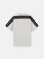 Stone Island Ribbed Neckline Gray T-shirt