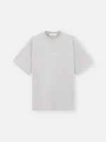 Stone Island Ribbed Neckline Gray T-shirt