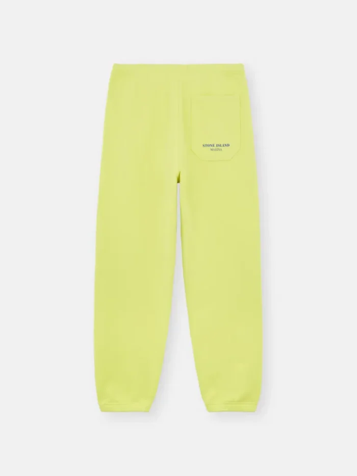 Stone Island Yellow Jogging Pants