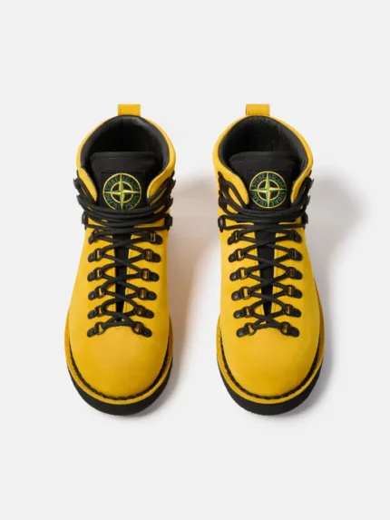 Stone Island Yellow Shoes