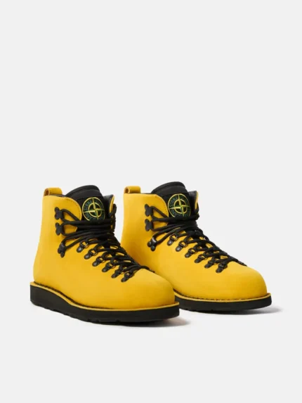 Stone Island Yellow Shoes