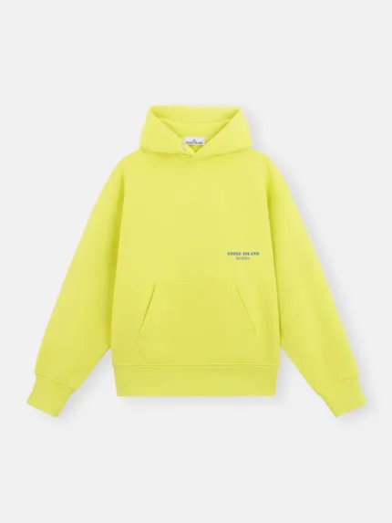 Yellow Stone Island Hoodie