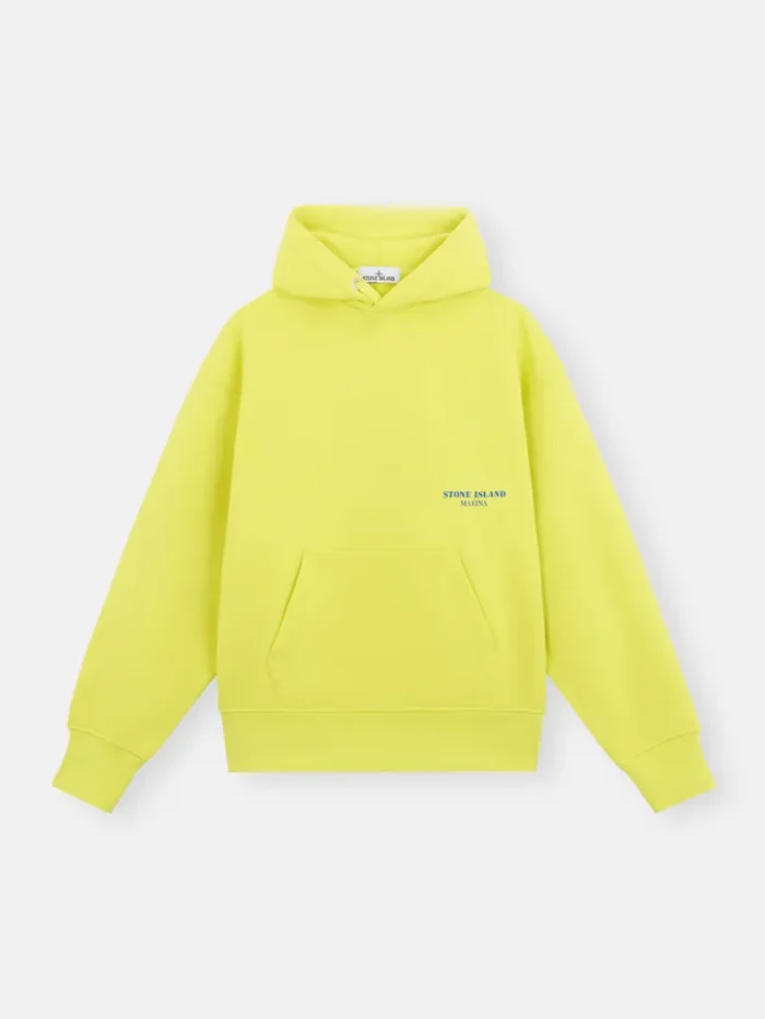 Yellow Stone Island Hoodie